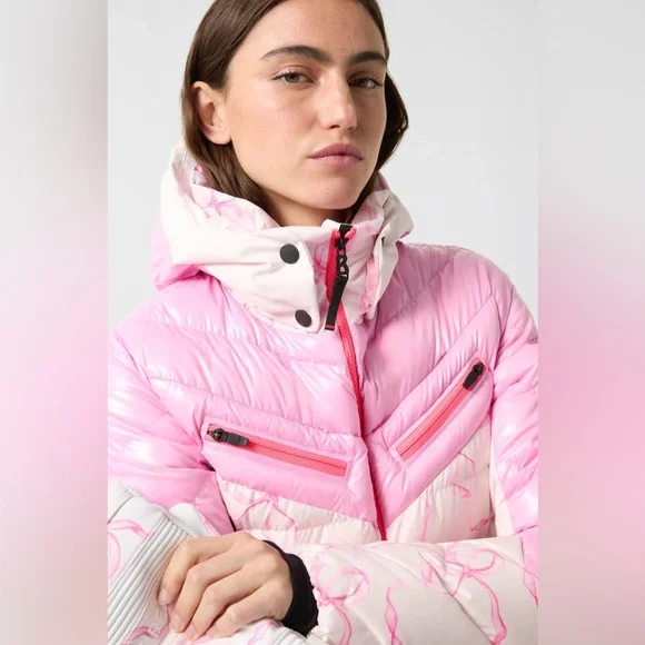 LoveShackFancy X Bogner Fire + Ice Pink Bow Ski Outfit - Picture 3 of 15